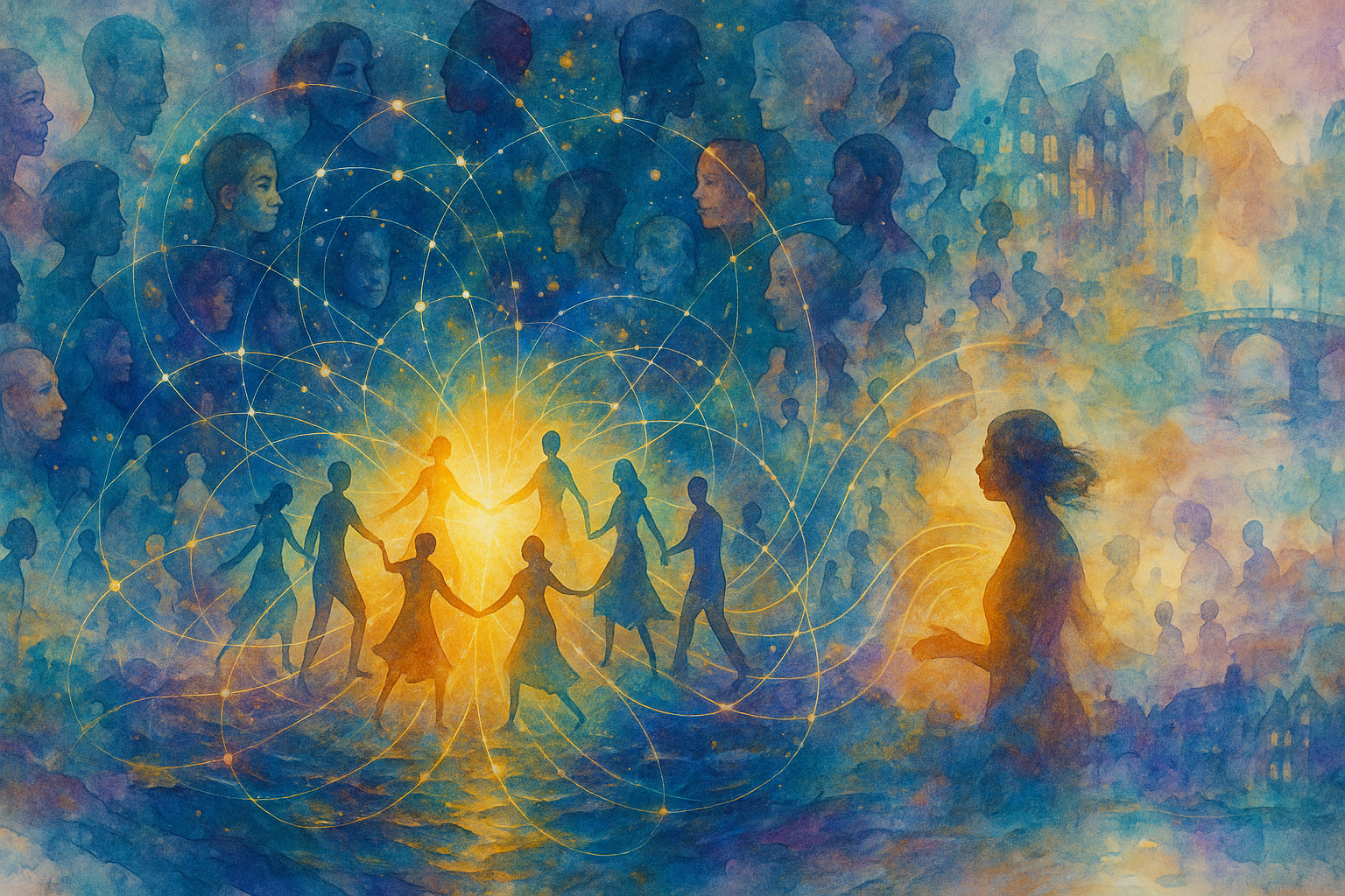 De Onzichtbare Draad – digital art Alexander Fontanilla