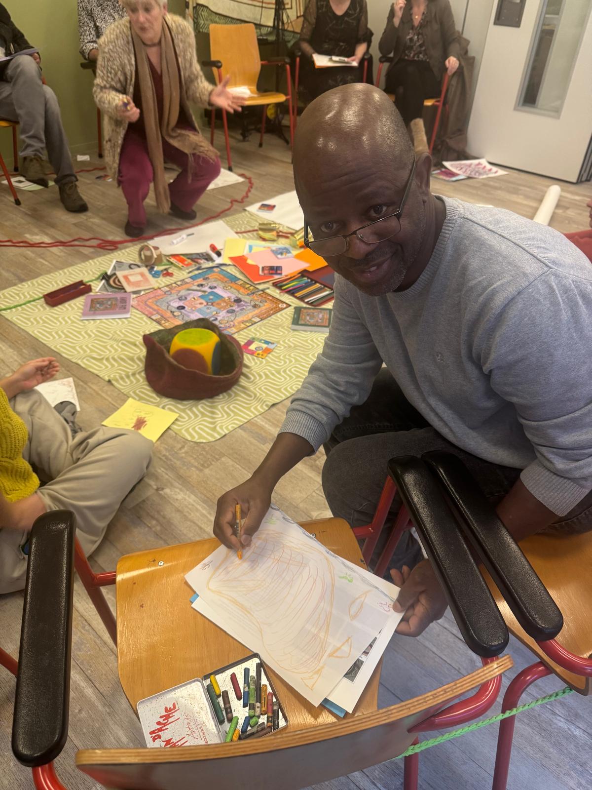 Dansen op papier – Michel Odjo