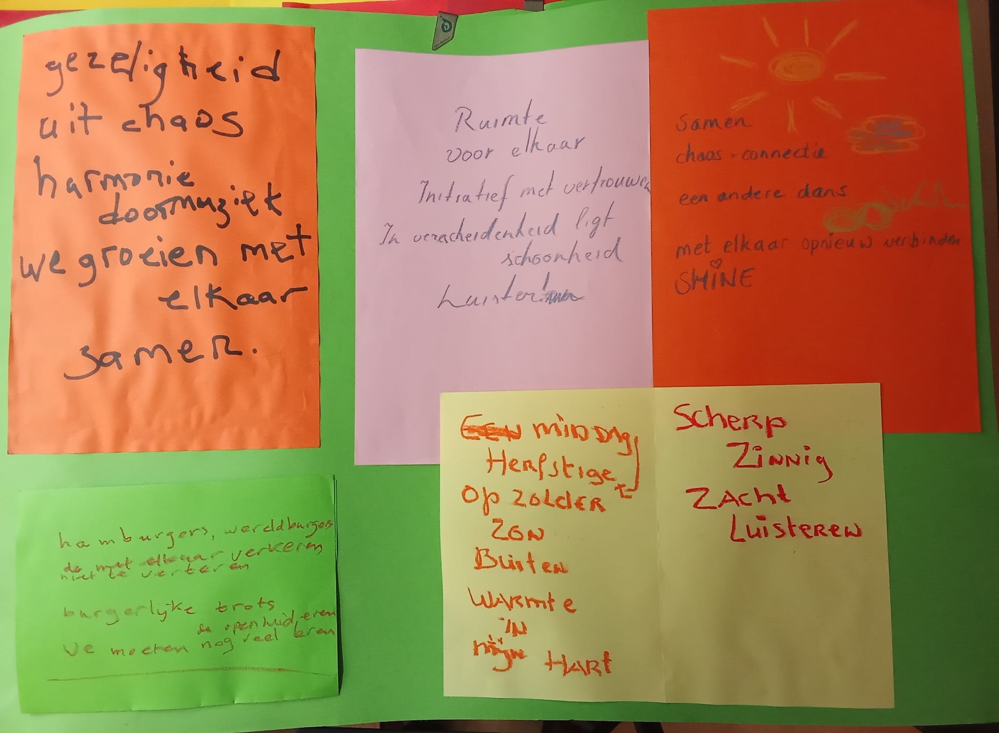 Dichterlijke oogst Duizend bloemen bloeien