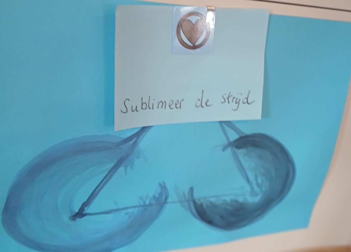 Lantaarn – 3- derde positie -strijd sublimeren door kunst